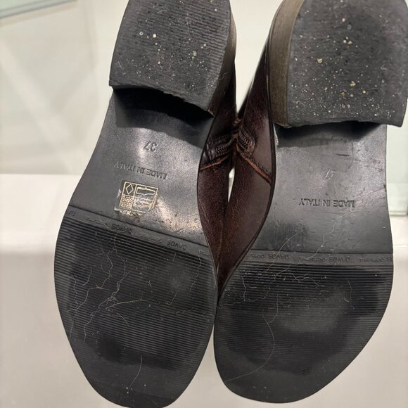 Women's leather boots - Picture 4 of 6